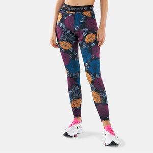 Nike Floral Leggings Icon Clash